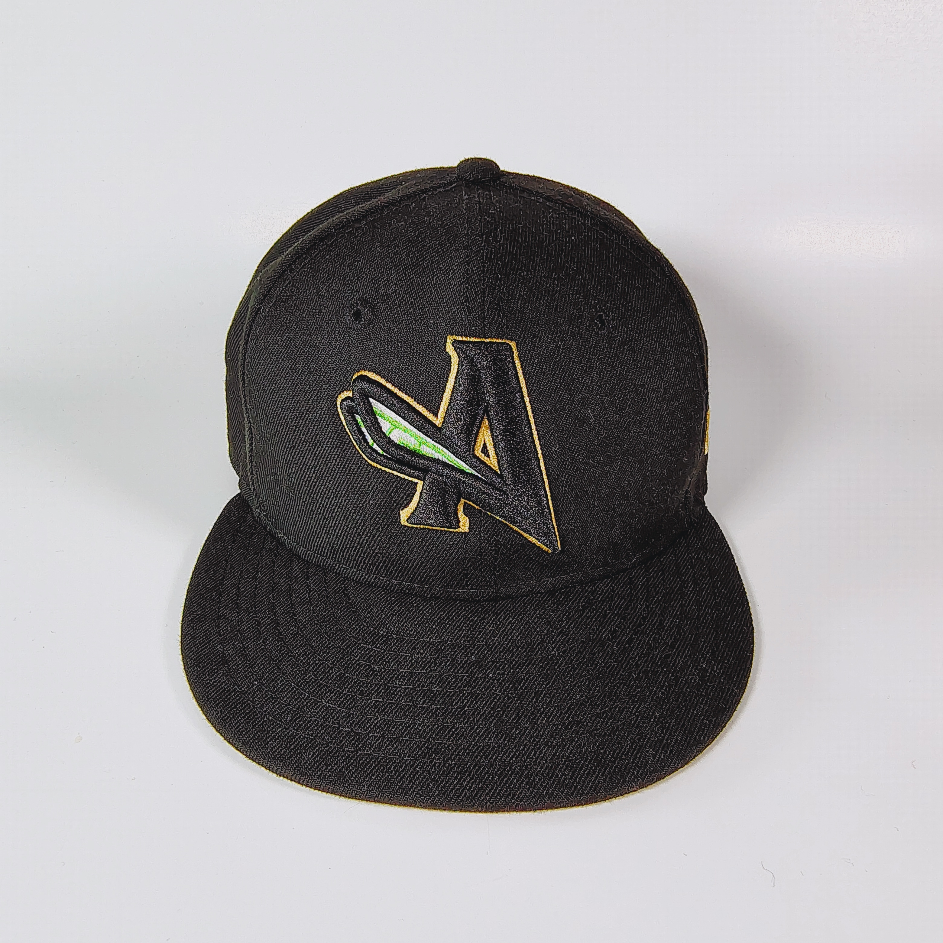 New Era Augusta Green Jackets Black 59fifty Cap